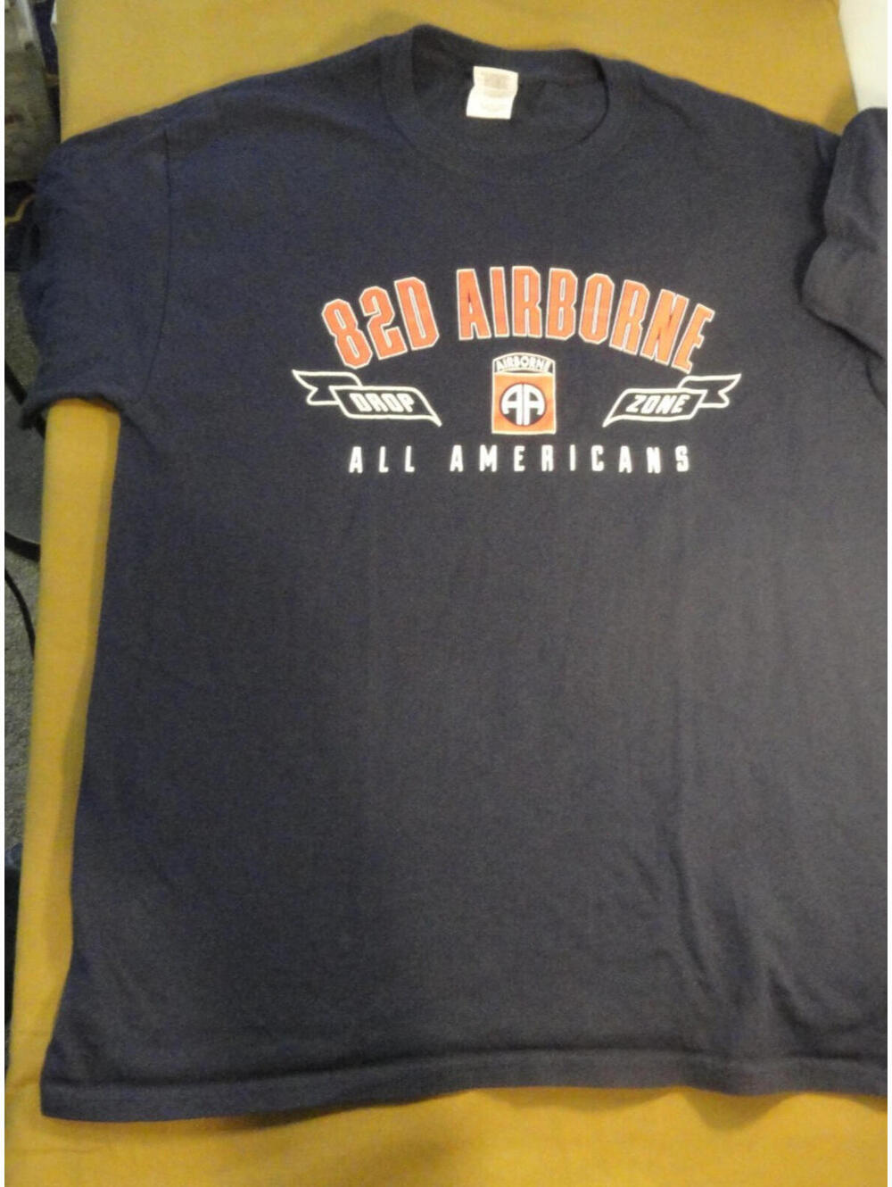 1992 82ND AIRBORNE ALL AMERICANS BLUE SHIRT PARATROOPER JUMP FT BRAGG LARGE
